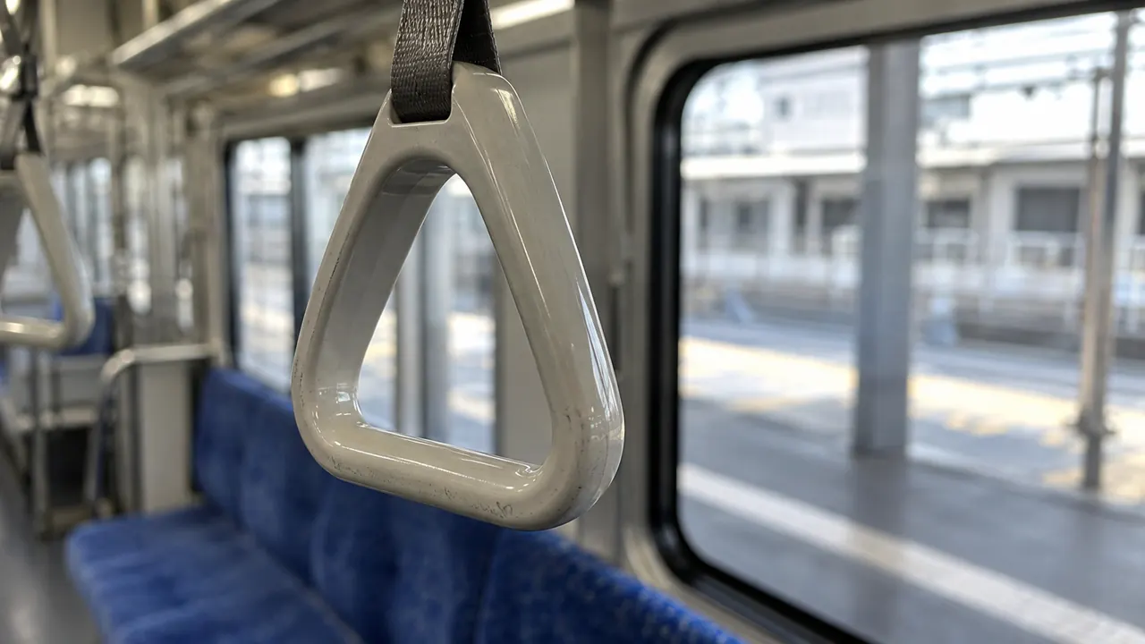 電車内のつり革